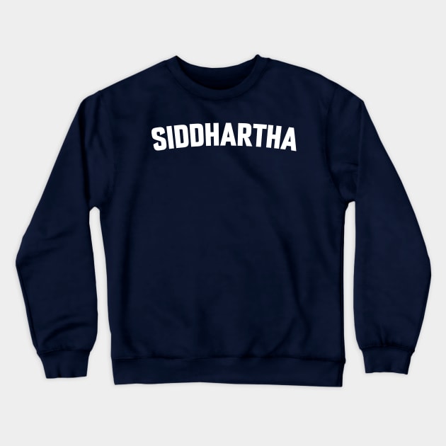 SIDDHARTHA Crewneck Sweatshirt by LOS ALAMOS PROJECT T